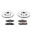 Picture of Power Stop 98-02 Chevrolet Camaro Front Z23 Evolution Sport Brake Kit