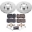 Picture of Power Stop 07-08 Mercedes-Benz CL550 Front Z23 Evolution Sport Brake Kit