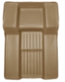 Picture of Husky Liners 07-10 GM Escalade-Tahoe-Yukon WeatherBeater Tan Walkway 2nd Row Bucket Floor Liners