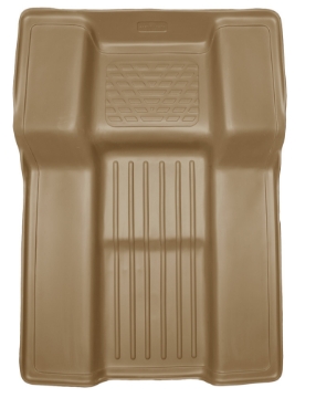 Picture of Husky Liners 07-10 GM Escalade-Tahoe-Yukon WeatherBeater Tan Walkway 2nd Row Bucket Floor Liners