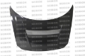 Picture of Seibon 11-12 Honda CRZ ZF1 VSII-Style Carbon Fiber Hood