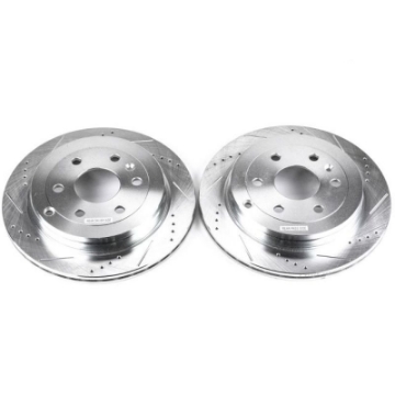 Picture of Power Stop 08-17 Buick Enclave Rear Evolution Drilled & Slotted Rotors - Pair