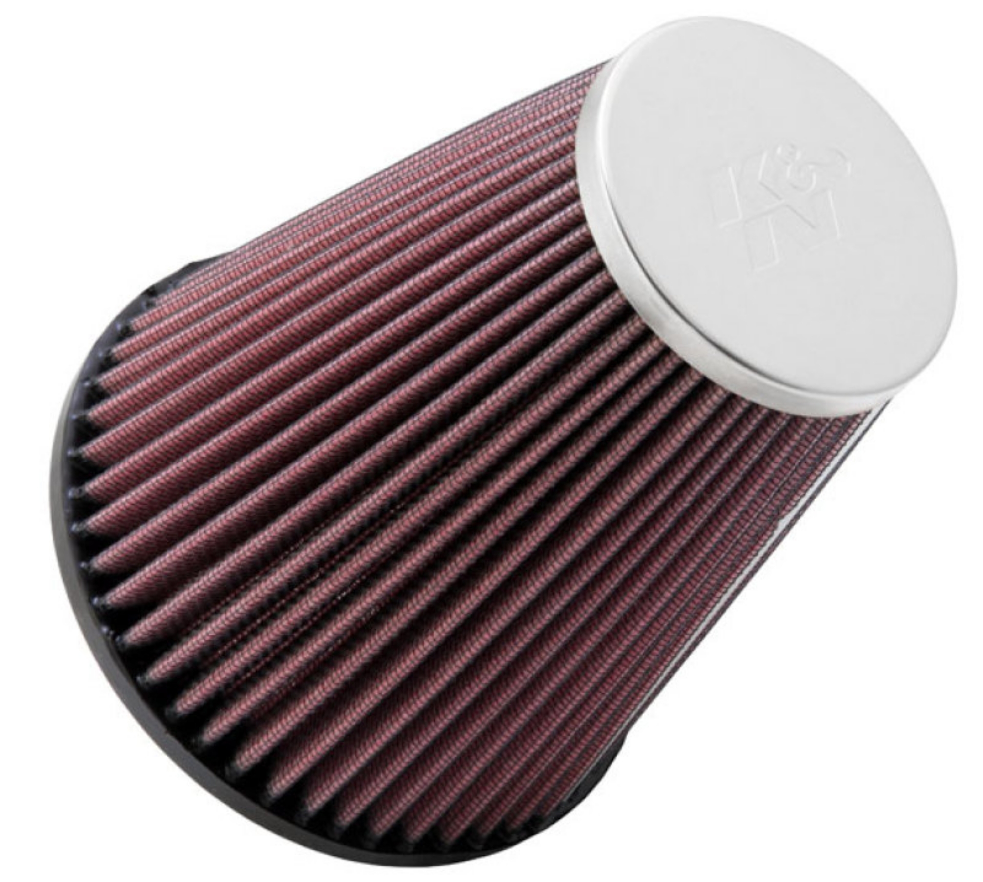 Picture of K&N Marine Round Tapered SS Flame Arrestor-3-75in Flg ID x 5-25in B OD x 3in T OD x 6in H