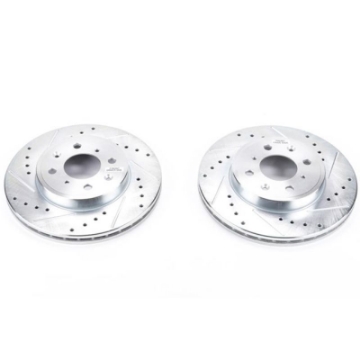 Picture of Power Stop 15-19 Honda Fit Front Evolution Drilled & Slotted Rotors - Pair