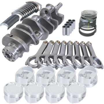 Picture of Eagle Ford 4-6L 2 Valve Heads Romeo Block Rotating Assembly Kit - 5-933in H-Beam +-020 Bore