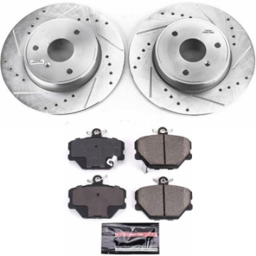 Picture of Power Stop 08-16 Smart Fortwo Front Z23 Evolution Sport Brake Kit