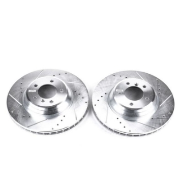 Picture of Power Stop 09-11 BMW 335d Front Evolution Drilled & Slotted Rotors - Pair