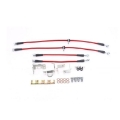 Picture of Power Stop 05-14 Ford Mustang Front & Rear SS Braided Brake Hose Kit