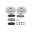 Picture of Power Stop 10-12 Lexus HS250h Front Autospecialty Brake Kit