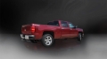 Picture of Corsa 2014-19 Sierra-Silverado 1500 Crew-Dbl - Short-Std- Bed 6-2L V8 Black Sport Single SideCB Exht