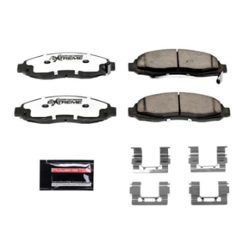 Picture of Power Stop 03-04 Dodge Dakota Front Z36 Truck & Tow Brake Pads w-Hardware