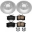 Picture of Power Stop 99-06 Audi TT Rear Z23 Evolution Sport Coated Brake Kit