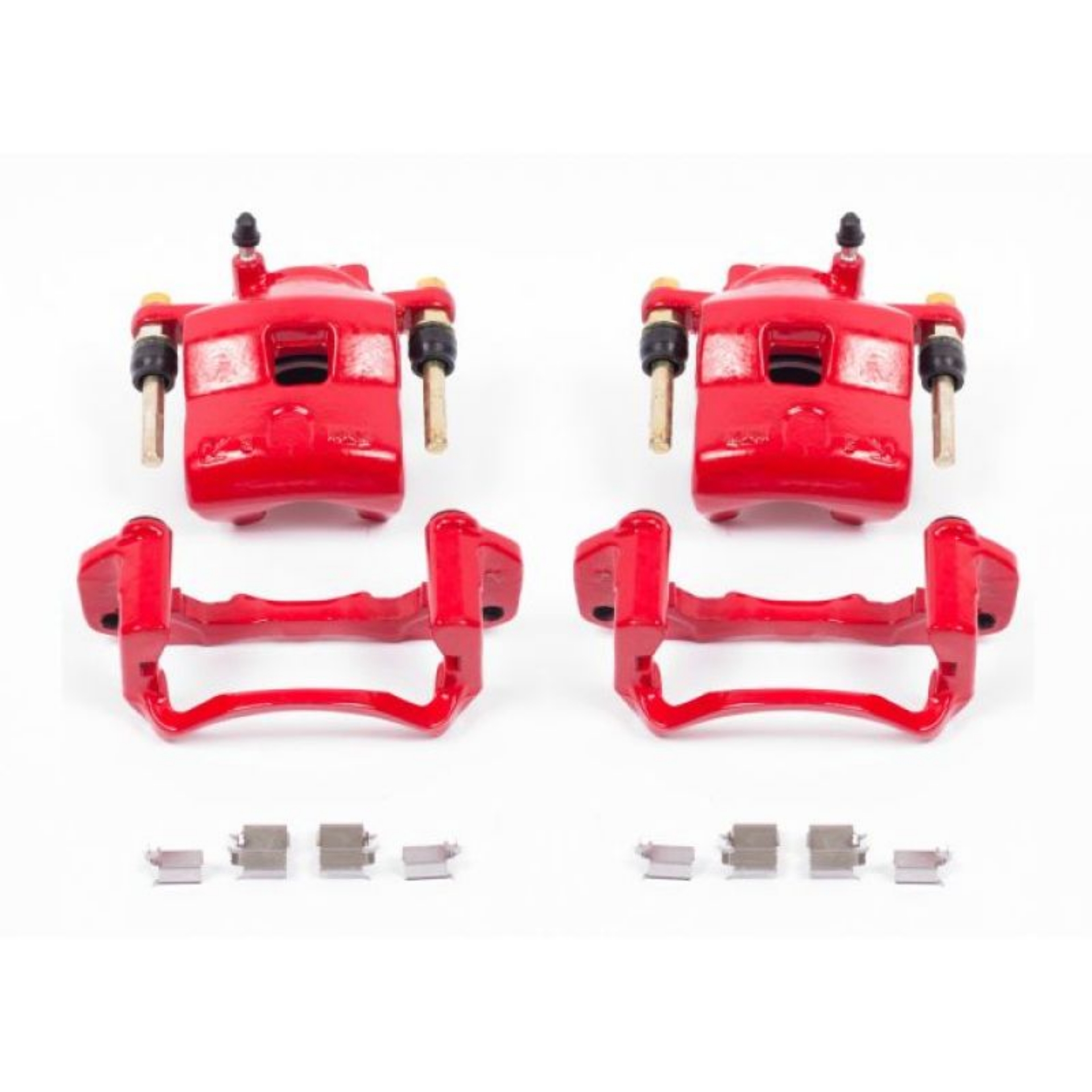 Picture of Power Stop 99-03 Mazda Protege Front Red Calipers w-Brackets - Pair