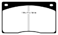 Picture of EBC 93-97 Aston Martin DB7 3-2 Supercharged Yellowstuff Front Brake Pads