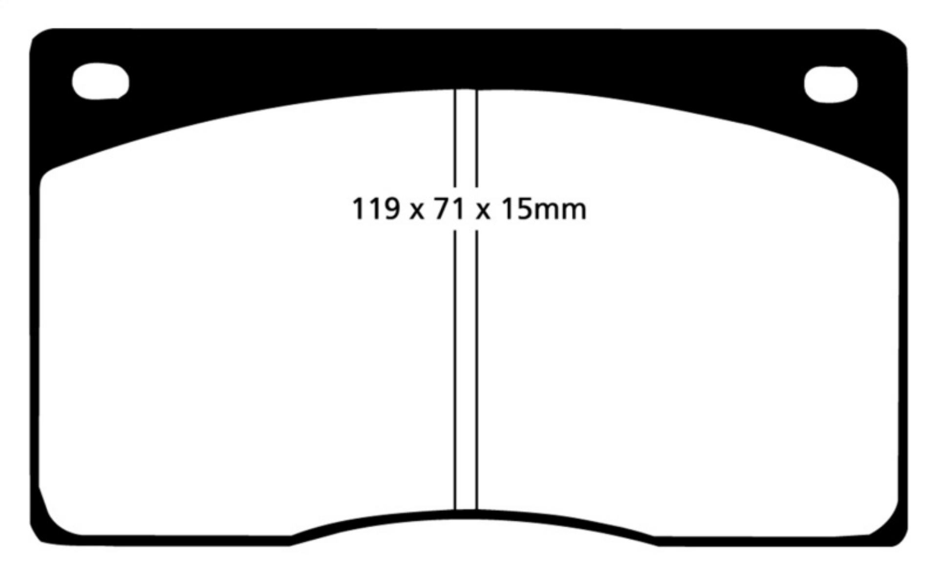 Picture of EBC 93-97 Aston Martin DB7 3-2 Supercharged Yellowstuff Front Brake Pads