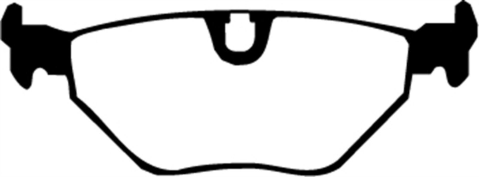 Picture of EBC 93-97 Aston Martin DB7 3-2 Supercharged Yellowstuff Rear Brake Pads