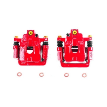 Picture of Power Stop 02-04 Honda Odyssey Rear Red Calipers w-Brackets - Pair