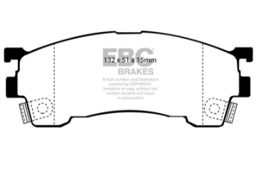 Picture of EBC 93-97 Ford Probe 2-0 16v Ultimax2 Front Brake Pads