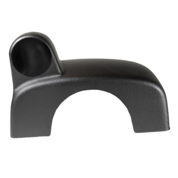 Picture of Autometer 2-1-16in Steering Column Single Pod - Black for 09-14 Ford F-150