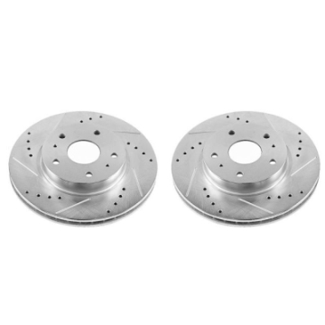 Picture of Power Stop 07-13 Suzuki SX4 Front Evolution Drilled & Slotted Rotors - Pair