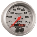 Picture of Autometer Marine Silver 3-3-8in 100MPH GPS Speedometer Gauge