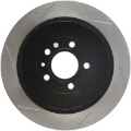 Picture of StopTech Premium High Carbon 13-14 Ford Mustang-Shelby GT500 Right Rear Disc Slotted Brake Rotor