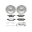 Picture of Power Stop 02-06 Mini Cooper Rear Euro-Stop Brake Kit