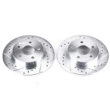 Picture of Power Stop 05-08 Chevrolet Cobalt Rear Evolution Drilled & Slotted Rotors - Pair