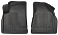 Picture of Husky Liners 09-14 Chevy Traverse-07-14 GMC Acadia Weatherbeater Black Front Floor Liners