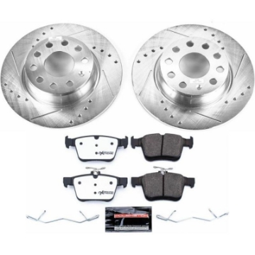 Picture of Power Stop 15-18 Audi A3 Rear Z26 Street Warrior Brake Kit