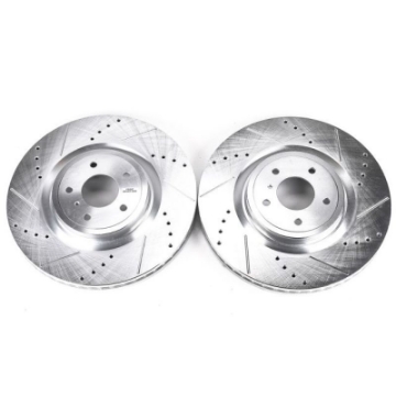 Picture of Power Stop 09-13 Infiniti FX50 Front Evolution Drilled & Slotted Rotors - Pair