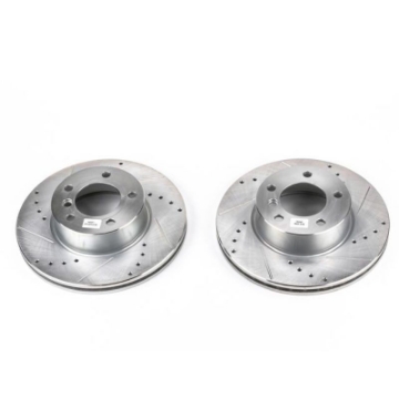 Picture of Power Stop 08-13 BMW 128i Front Evolution Drilled & Slotted Rotors - Pair