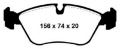 Picture of EBC 93-97 Volvo 850 2-3 Turbo Yellowstuff Front Brake Pads
