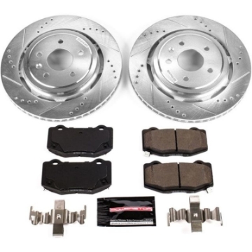 Picture of Power Stop 14-19 Chevrolet Corvette Rear Z23 Evolution Sport Brake Kit