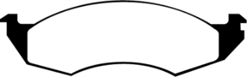 Picture of EBC 93-98 Mercury Villager 3-0 Greenstuff Front Brake Pads