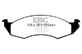Picture of EBC 93-98 Mercury Villager 3-0 Greenstuff Front Brake Pads