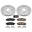 Picture of Power Stop 05-18 Nissan Frontier Front Z17 Evolution Geomet Coated Brake Kit