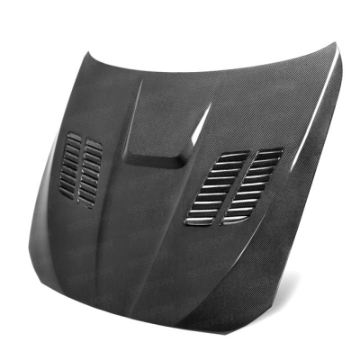 Picture of Seibon 10-13 BMW 5 Series and M5 Series F10 GTR-Style Carbon Fiber Hood