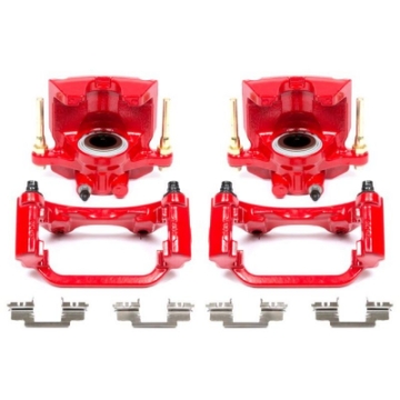Picture of Power Stop 07-16 Cadillac Escalade Rear Red Calipers w-Brackets - Pair