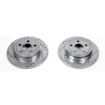 Picture of Power Stop 11-19 Dodge Durango Rear Evolution Drilled & Slotted Rotors - Pair