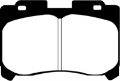 Picture of EBC 93-98 Toyota Supra 3-0 Twin Turbo Yellowstuff Front Brake Pads