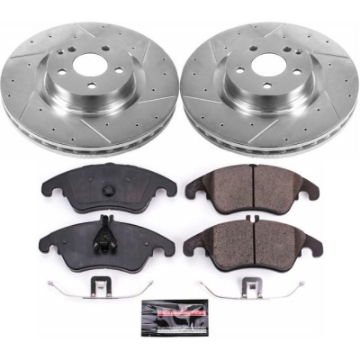 Picture of Power Stop 12-15 Mercedes-Benz C250 Front Z23 Evolution Sport Brake Kit