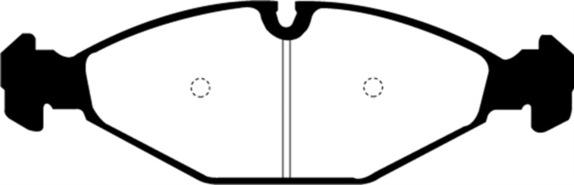 Picture of EBC 94 Jaguar XJ12 6-0 Greenstuff Front Brake Pads