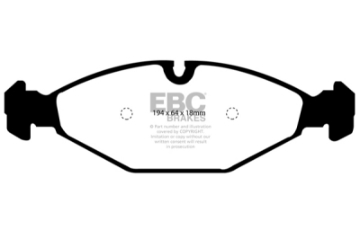 Picture of EBC 94 Jaguar XJ12 6-0 Yellowstuff Front Brake Pads