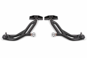 Picture of BMR 10-14 Ford Mustang Adj- Lower A-Arms w- Delrin-Rod End - 19mm Tall Ball Joint - Black Hammertone