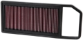 Picture of K&N Replacement Panel Air Filter Citroen-Peugeot 04-10 C5-C6-407