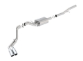 Picture of Borla 14 Silv-Sierra 1500 EC Std-CC Short 143-5in WB S-Type Dual Rolled Side Exit Cat-Back Exhaust