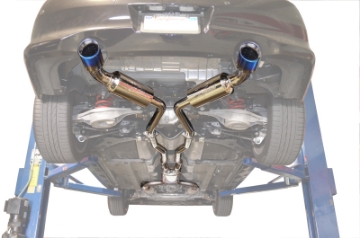 Picture of Injen 08-13 Infiniti G37 V6 3-7L RWD Coupe Only 76mm Stainless Steel Exhaust w- Titanium Tips