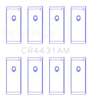Picture of King Engine Bearings Nissan Size STD Rod Bearing Set