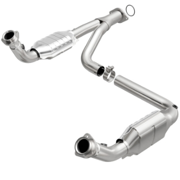 Picture of MagnaFlow Conv DF 07-09 Chevrolet-GMC Silverado-Sierra 2500 HD 6-0L Y-Pipe Assembly excludes Classic